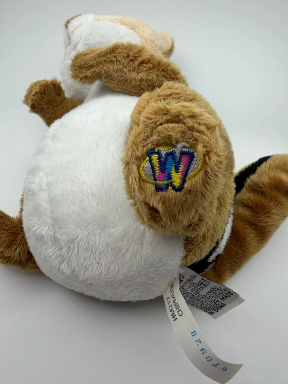 Webkinz Retired Chipmunk HM271 Plush Stuffed Animal Ganz No Code Brown Stripe